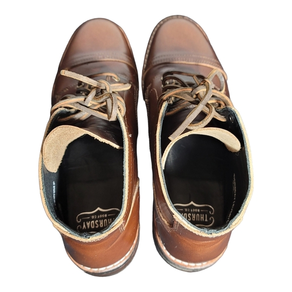 Thursday Everyday Ankle Boots Mens Size 10 D Leather SBR - Picture 8 of 10